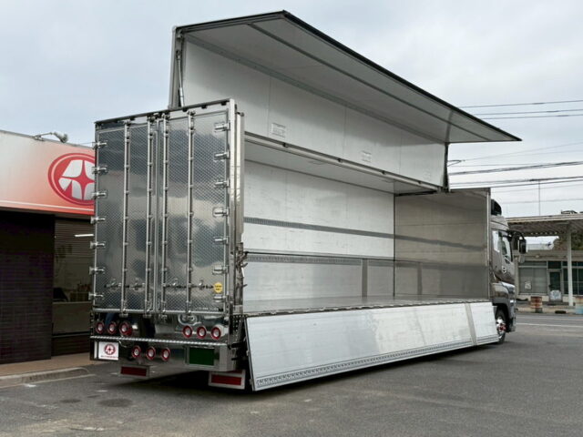 17スーパーグレート:ハイルーフ:ウィング:造りボディ:プレミアムライン:架装多数