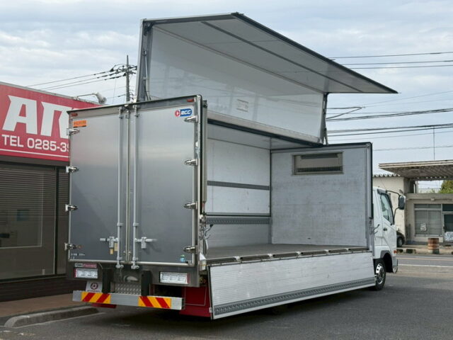 ファイター：冷凍ウィング：アルミシマ床：-30度設定：後輪エアサス：240馬力