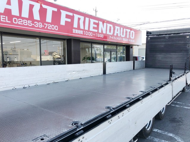 【394】いすゞ　ギガ　ハイルーフ　平ボデー　エアサス