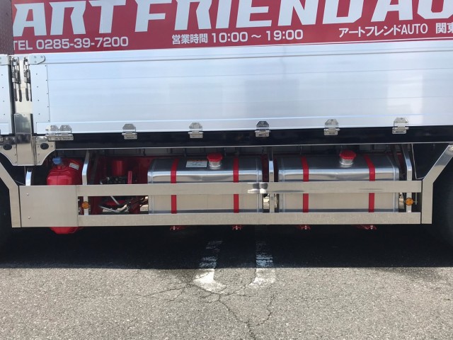 【488】ふそう　スーパーグレート　平ボデーアルミB　4軸低床　新車未使用