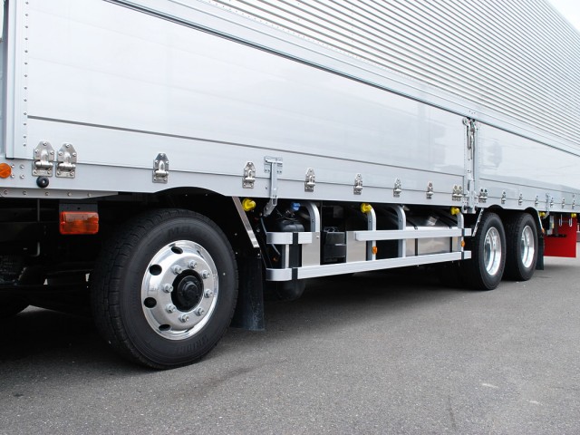 【476】プロライングレード　スーパーグレート　ウィング　登録済未使用車　ハイルーフ