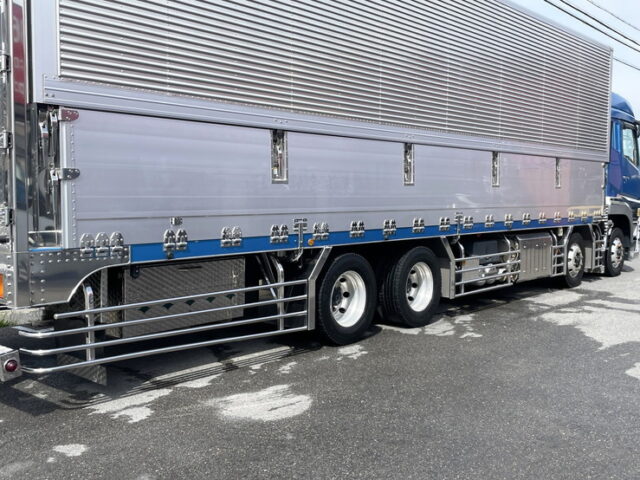 三菱ふそう　17スーパーグレート　ハイルーフ　冷凍ウィング　架装多数　木床　菱重製直結冷凍機