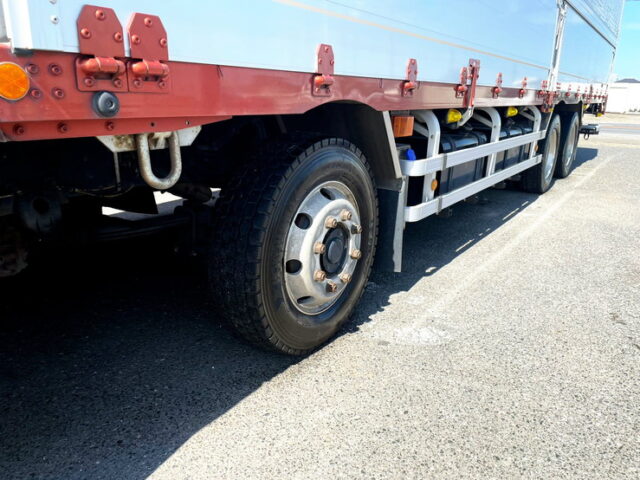 【1578】Ｈ30 クオン ハイルーフ アルミウィング 格納ゲート　メッキ多数　アルミホイール