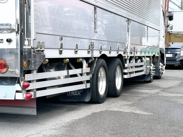 日野　プロフィア　ハイルーフ　ウィング　総輪エアサス　プロシフト　リア門口ステンレス　380馬力