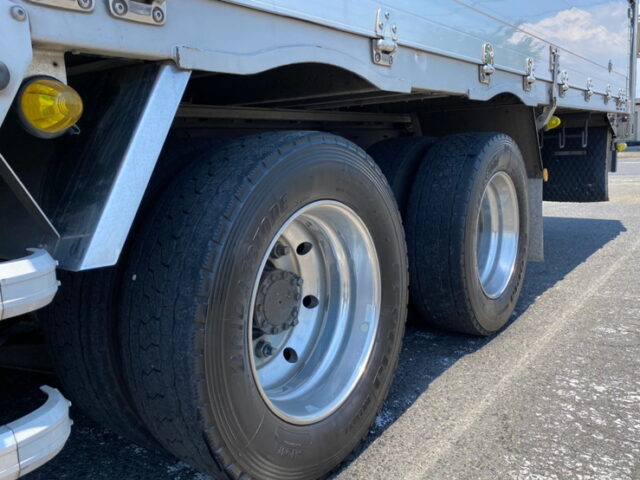 【872】H22　ギガ　ハイルーフ　4軸　ウィング　門口ステンレス　アルミホイール