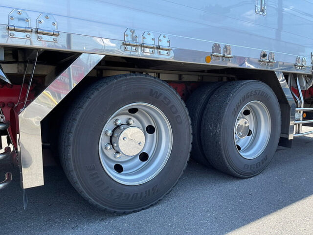 【869】H18　プロフィア　ハイルーフ　10輪ウィング　前後門工　ロッカーレールステンレス　7速MT