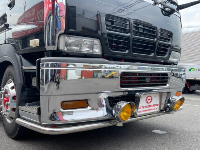 【880】H25　ギガ　煙突マフラー　トレーラーヘッド　ダブル　一軸式カプラ