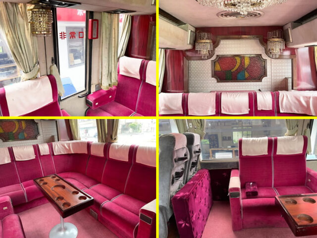 【878】S63　エアロミディMK　超デラックス観光仕様　26人乗　後席サロン仕様