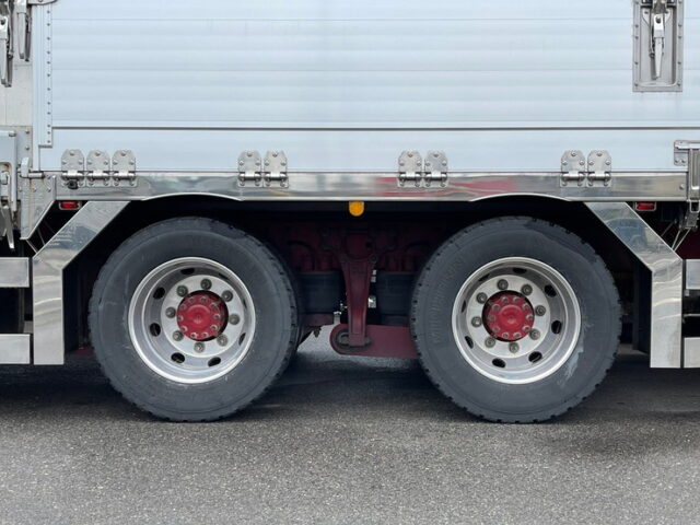 【901】H28　クオン　ハイルーフ　ウィング　4軸　ステンレス多数