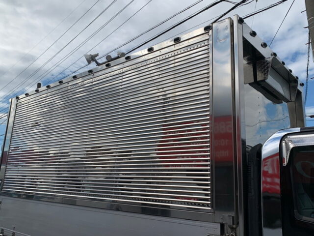 【964】H25　エルフ　ウィング　架装多数　波板ステンレス　造りボディ　ワイド