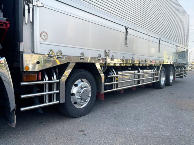 【975】H23　プロフィア　ハイルーフ　冷凍ウィング　サブエンジン　ジョロダー4列　キーストン