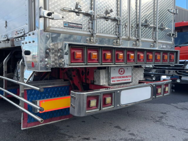 【863】H18　ギガ　ハイルーフ　7速　冷凍ウィング　造りボディ　110アオリ　冷凍機新品