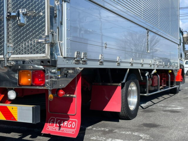 【1083】H30　いすゞ　フォワード　リア門口ステンレス　冷凍ウィング　6200ワイド　240馬力