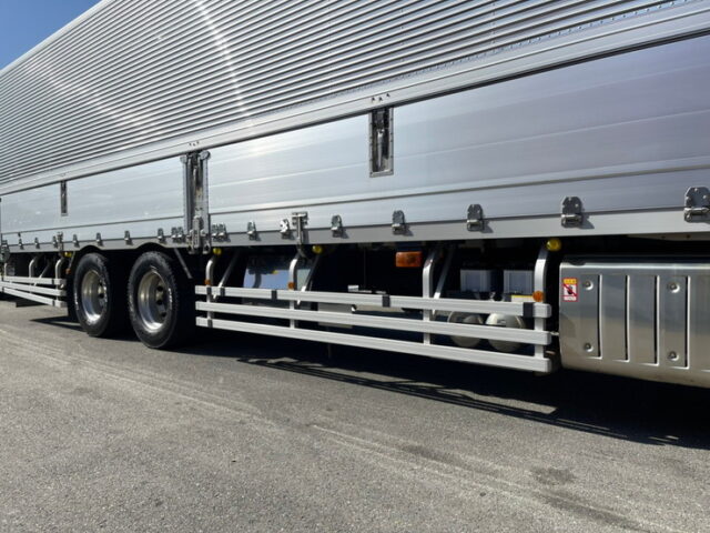 【1111】H30　17スーパーグレート　ハイルーフ　ウィング　総輪エアサス　融雪仕様　箱内高2500