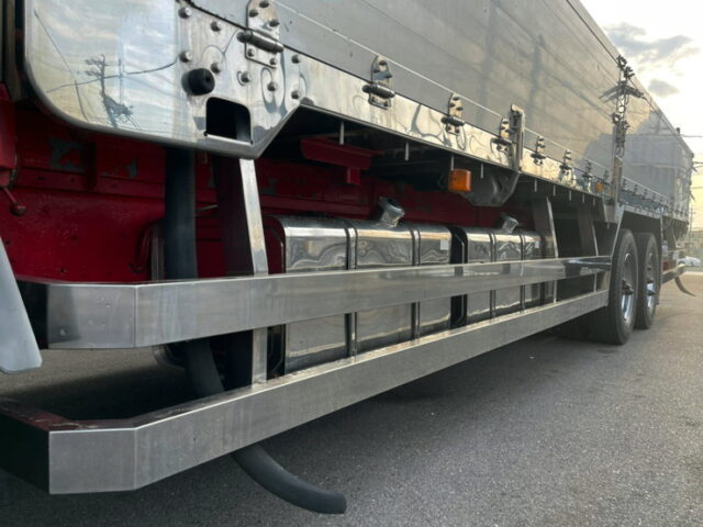 【1034】H10　プロフィア　平ボデー　アルミブロック　90アオリ　メッキホイール　ステンレス多数