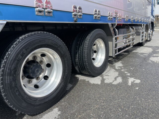 三菱ふそう　17スーパーグレート　ハイルーフ　冷凍ウィング　架装多数　木床　菱重製直結冷凍機