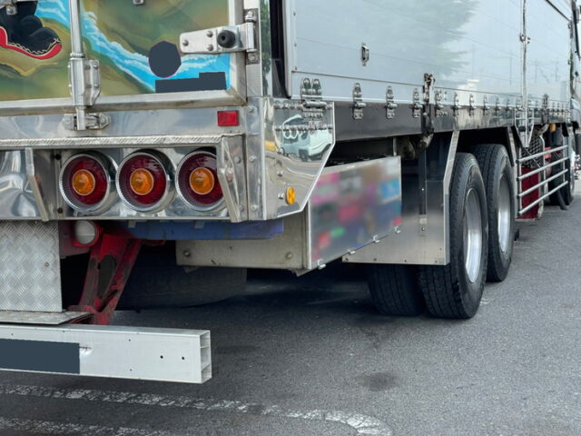 【1159】現状販売★H15　スーパーグレート　ウィング　110アオリ　10輪　7速MT　V8