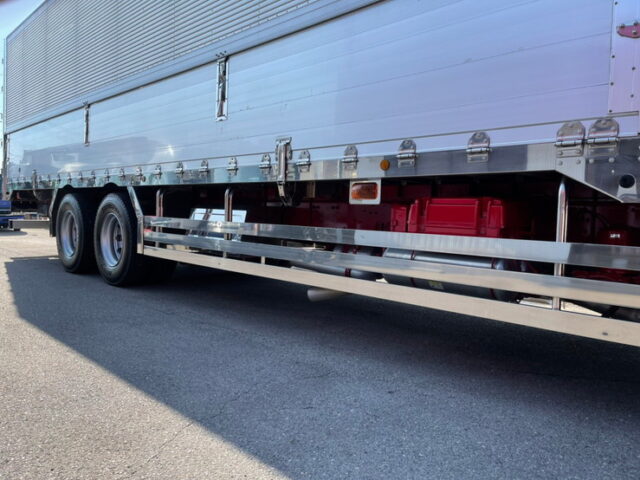 【1094】H30　スーパーグレート　ハイルーフ　ウィング　シャーシ新品　90アオリ　山田ボデー