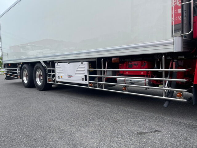 【1222】H27　スーパーグレート　ハイルーフ　冷凍バン　横観音2枚　ジョロ4キーストン　サブエンジン　420馬力