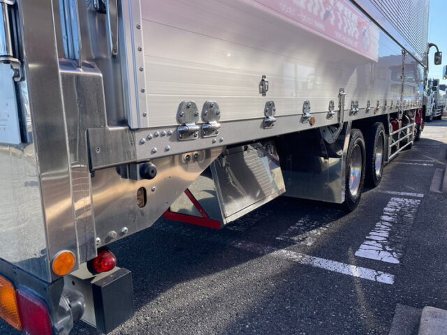 【1342】H27　スーパーグレート　ハイルーフ　ウィング　造りボディ　7速　380馬力　床鉄シマ