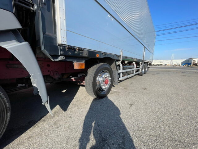 【1328】H24　プロフィア　ハイルーフ　ウィング　格納ゲート　7速MT　メッキホイール