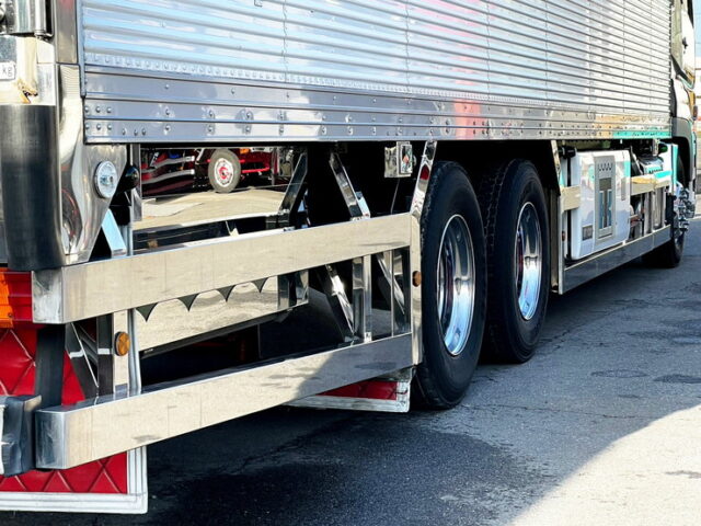 【1412】H30　17スーパーグレート　ハイルーフ　冷凍バン　プレミアムライン　サブエンジン式冷凍機　ジョロ4キーストン