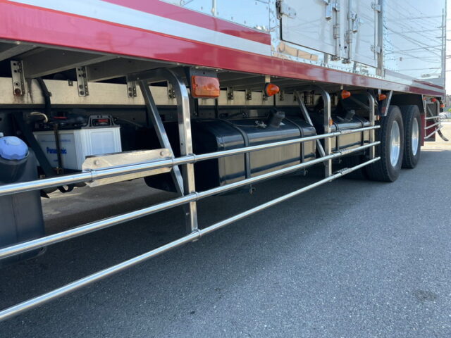 【1426】H28　ギガ　ハイルーフ　冷凍バン　ジョロダー4列　キーストン　サブエンジン　両サイド観音1Mオフセット