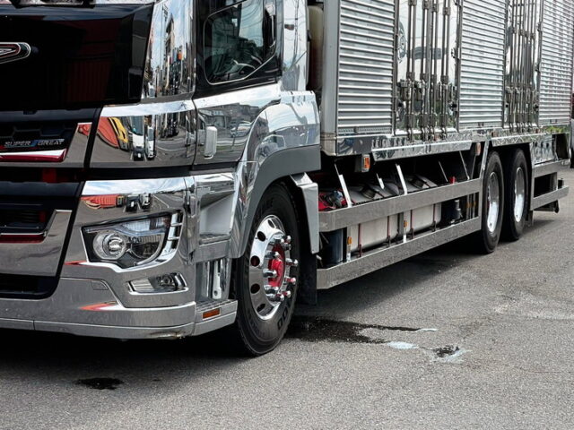 【1474】R2　17スーパーグレート　冷凍バン　ジョロダー4列キーストン　サブエンジン式冷凍機