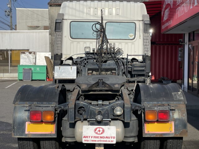 日野：テラヴィ：ハイルーフ：トレーラーヘッド：V8：ツインターボ：エアサス