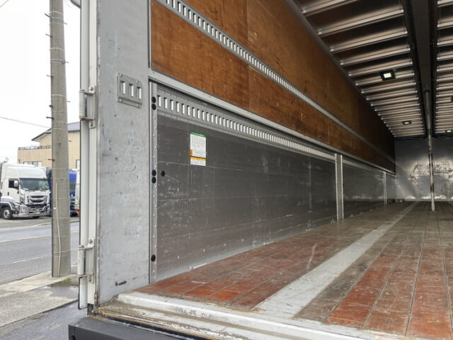 フルハーフ　トレーラーウィング　3軸　リフトアクスル(後軸残し)　1Mアオリ