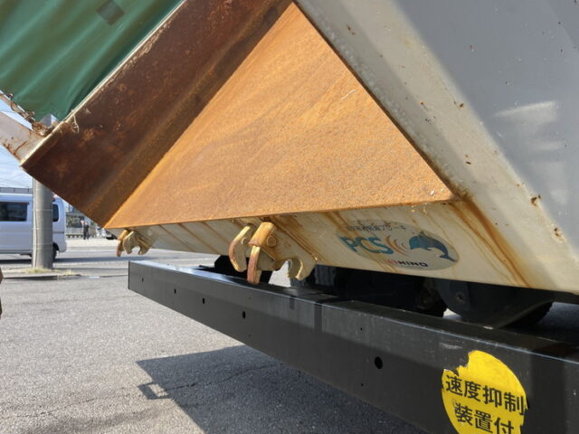 日野：17プロフィア：ダンプ：53×22：自重計：リアゲートエアーロック