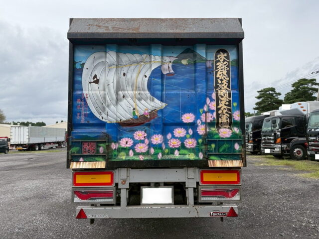 【委託販売】フルハーフ：コンテナセミトレーラー：3軸：松川ボデー製鉄箱付