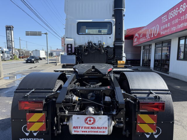 現行スーパーグレート：スーパーハイルーフ：トレーラーヘッド：未使用：プレミアムライン