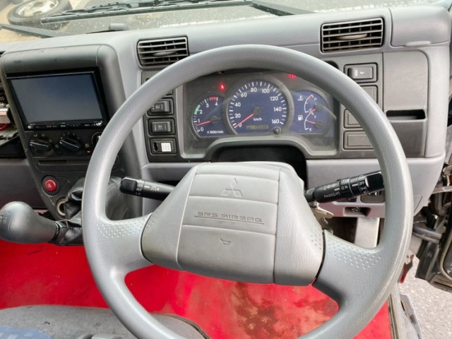 【535】ふそう　キャンター　造りボディ　平ボディアルミブロック