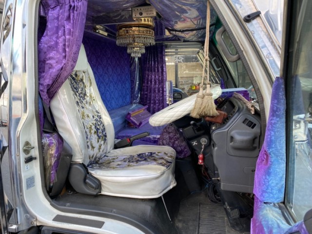 【573】いすゞ　エルフ　デコトラ　マニ割り済