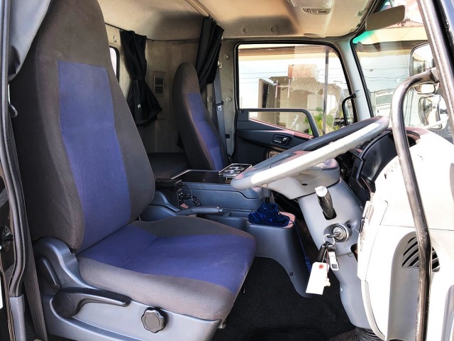 【352】三菱ふそう　ファイター　ワイド　平ボデー　アルミブロック