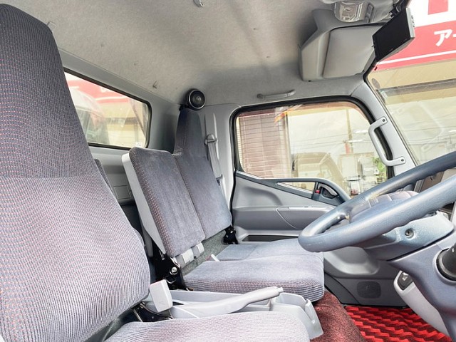 【596】ふそう　キャンター　ウィング　ワイド　門口ステンレス　150馬力