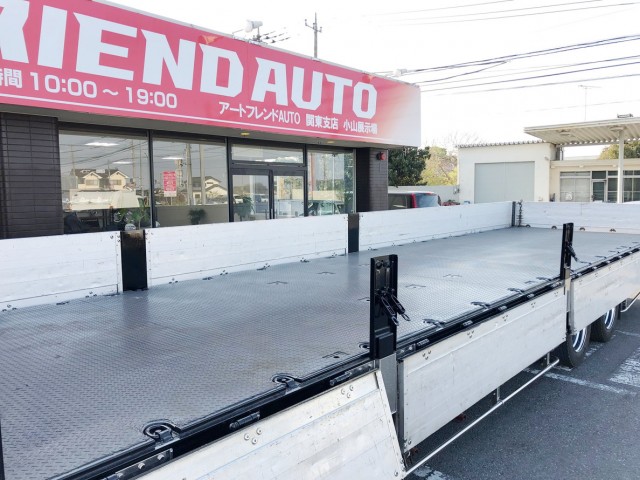 【394】いすゞ　ギガ　ハイルーフ　平ボデー　エアサス