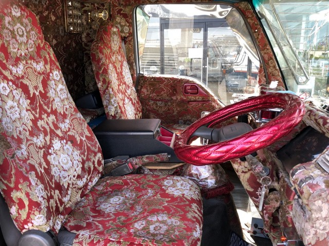 【401】いすゞ　エルフ　平ボデー　デコトラ