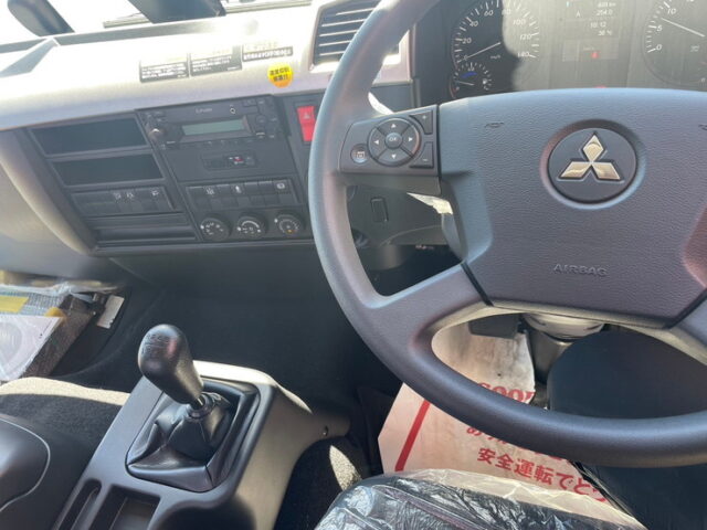 三菱ふそう：ファイター：増トン：未使用：ハイジャッキセルフ：ステンレスサイドバンパー