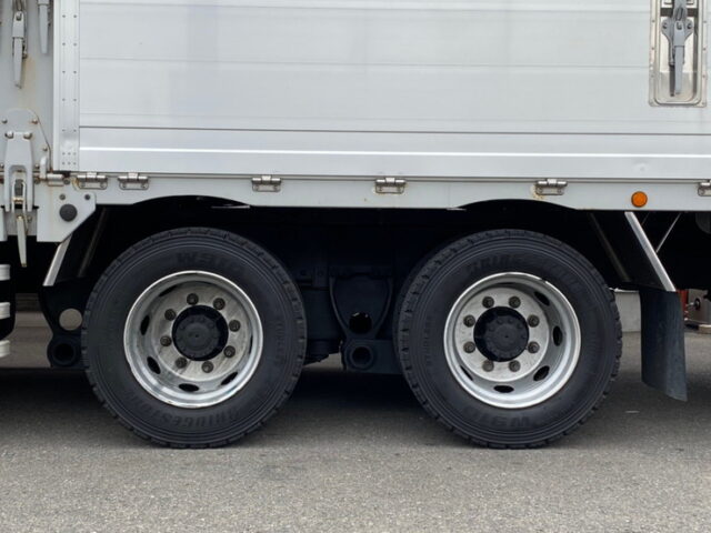 【861】H27　プロフィア　ウィング　門口ステンレス　格納ゲート付