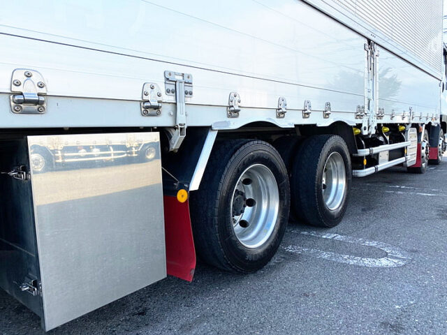 【873】H28　ギガ　ハイルーフ　4軸　ウィング　7速MT　門口ステンレス