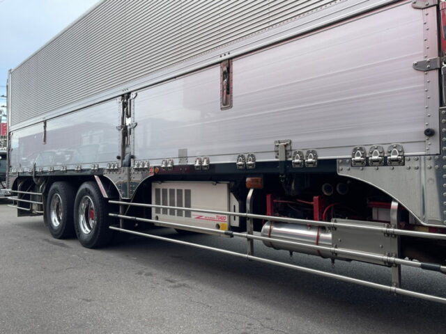 【1020】H14　ギガ　ハイルーフ　冷凍ウィング　1Mアオリ　10輪