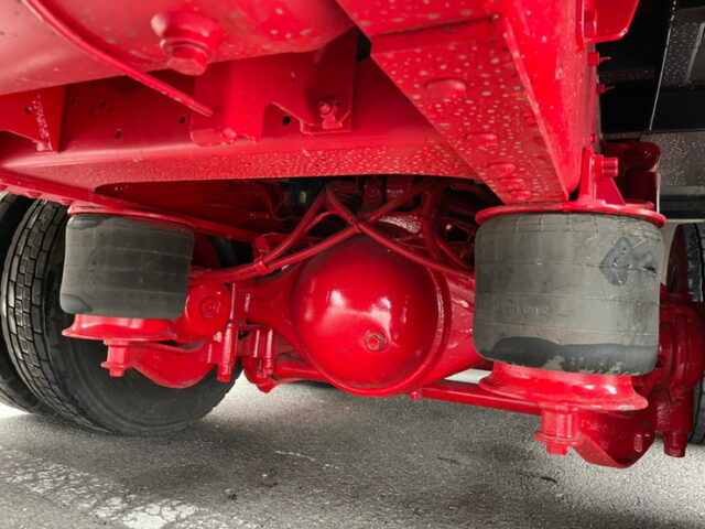 【1115】H25　ギガ　平ボデーアルミブロック　エアサス　木床　内フック26対