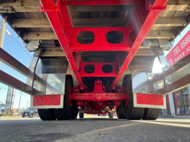 【1034】H10　プロフィア　平ボデー　アルミブロック　90アオリ　メッキホイール　ステンレス多数