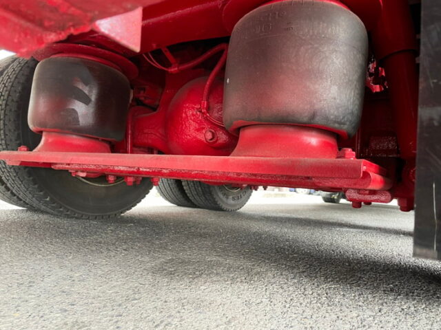 【1149】H24　スーパーグレート　平ボディアルミブロック　エアサス　木床　内フック27対　スタンション10対