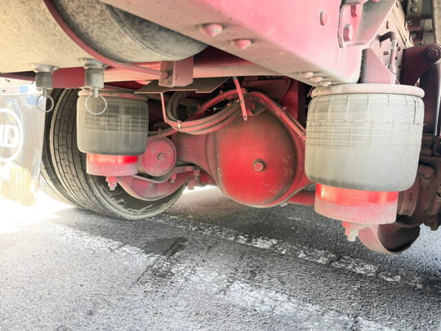 【1087】H29　クオン　ハイルーフ　ウィング　格納ゲート付　エアサス　木床