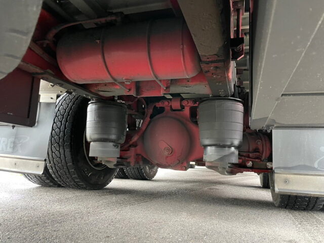 【1350】H22 プロフィア 冷凍ウィング リア門口ステンレス 木床 総輪エアサス