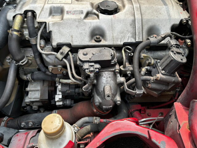 【1502】H17 ジェネレーションキャンター　平ボデー　架装多数　煙突マフラー