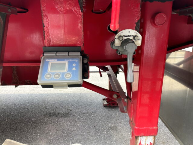 日本トレクス トレーラー 平ボデー アルミブロック 1Mアオリ リフトアクスル 中残し